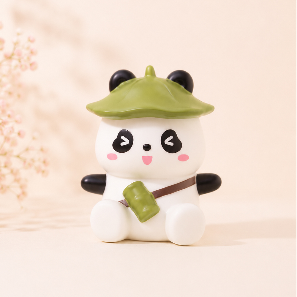 Green Cap Bambu Panda