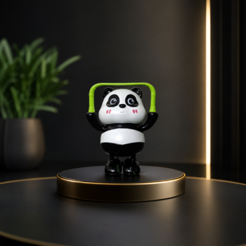 Skiping Panda